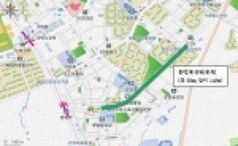 송파구 문정동 2-5번지 일대 폭 30m, 길이 1.4㎞에 달하는 총 37,031㎡(11,202평)의 선형으로 이루어진 문정동근린공원 조성 위치