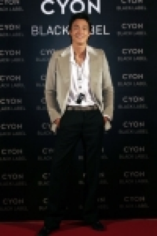 LG전자 CYON의 광고 모델인 다니엘 헤니는 22일 오후 7시 W호텔 비스타홀에서 열린 ‘CYON 블랙라벨 초콜릿폰 런칭 행사’에 참석했다.
