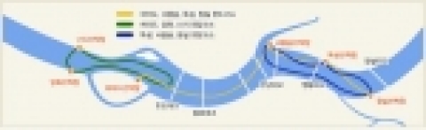 한강 유람선 선착장 위치도