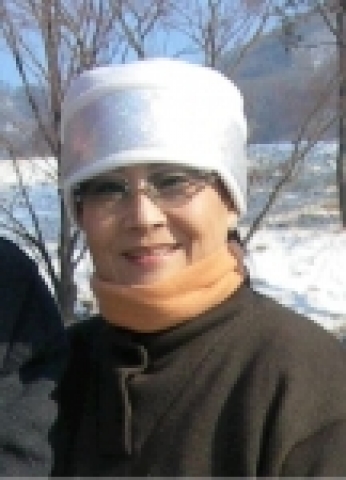 정혜선은 5일 가평 프리스틴밸리 골프클럽에서 열린 한국 연예인 중소기업 홍보대사*레포츠단이 주최한 '제1회 지구촌 어린이 돕기 자선골프대회'에서 95타로 여자 준