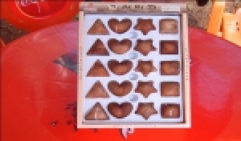 표고 모양버섯 상품 포장
