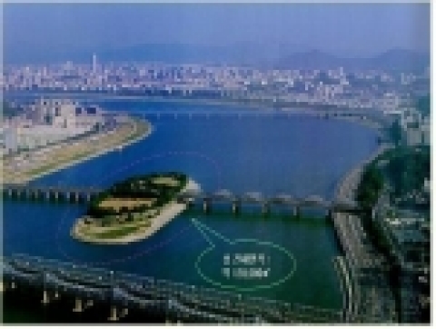 노들섬 예술센터 건립노들섬 전경