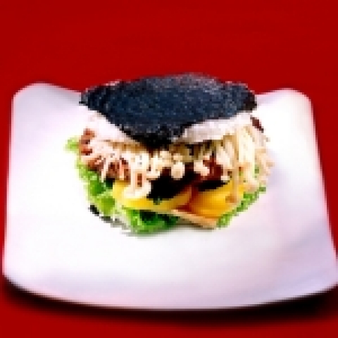 버섯김밥버거