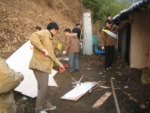 주택 벽체 보강