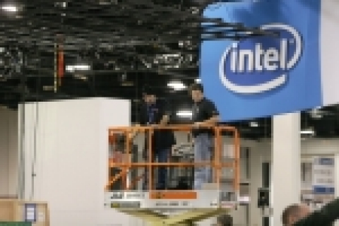 Intel&#039;s CES Booth