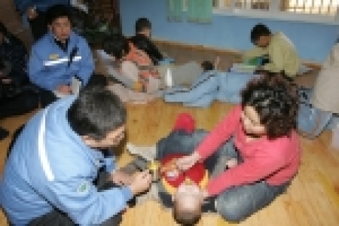 포스코가 지난해 10월 포항 시내버스 파업시 지원한 회사버스 65대의 수익금 178만원으로 포항지역 복지시설 3곳을 도왔다.