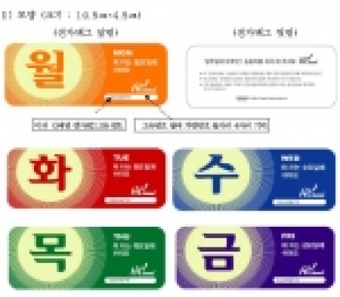 “전자태그”의 모양과 부착 요령