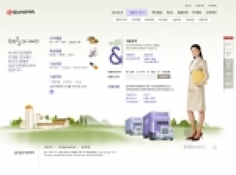 개편된 석유화학회사 호남석유화학 웹사이트(http://www.hpc.co.kr)