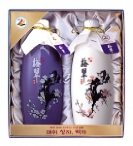 청자,백자 세트