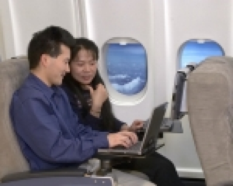 In-flight Internet Service 'Hanafosair'