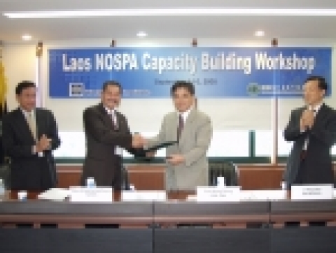 2005년 9월에는 라오스 NOSPA와 양기관의 교육 및 상호협력관계를 추진하기 위한 학술교류협정(MOU)을 체결하였다.