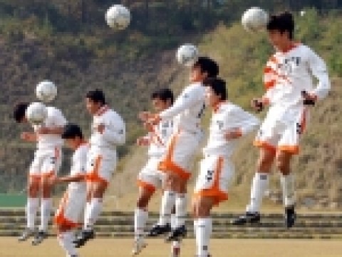 호남대 축구부가 동계 훈련지인 크로아티아(포레치)에서 우승 담금질에 구슬땀을 흘리고 있다.