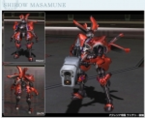 시로 마사무네가 작업한 RF온라인의 아크레시아 종족 이미지