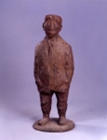 홍순모 <그 거룩한 처소에 계신 하나님은 고아의 아버지시며>, 1991, 브론즈, 실리콘