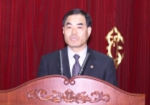 김인식 청장 취임식