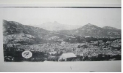 인왕산 방향 서울 전경