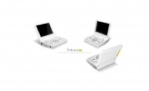 휴대성과 디자인을 강조한 3.5인치 폴더타입 PMP인 TAVI