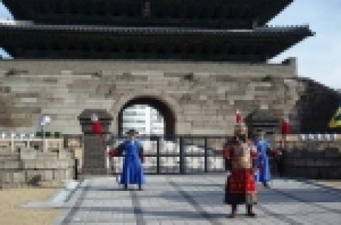 숭례문파수의식 전경