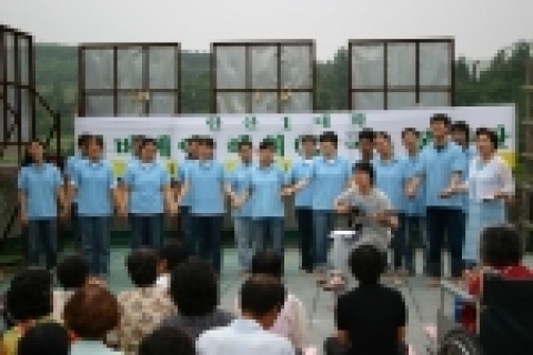 제 3차 해외 단기 선교단의 활동 모습