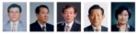 좌로부터 석진균, 구본원, 김종열, 김형수, 정희선 수상자