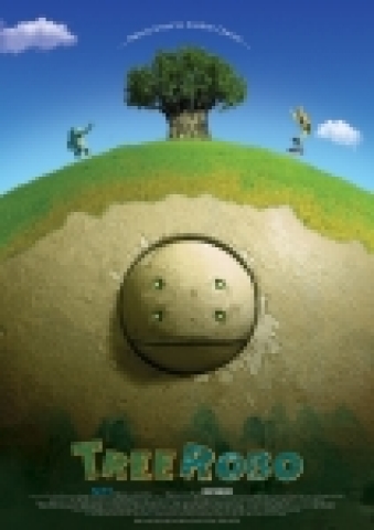 3D입체 애니메이션 신작인 『트리로보(Tree Robo)』포스터