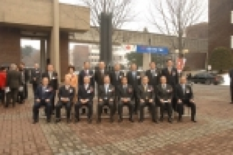기념촬영 사진.
아래줄 왼쪽부터 - 김시중,김기형,박상대,임상규,김유승원장,정근모,채영복,권숙인
윗줄 왼쪽부터 - 김은영,나도선,서정욱,박원희,김진현,박원훈,이호일,최영락