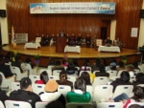 경남의 거점 국립대학 경상대학교(총장 조무제)는 14일 오전 11시 30분 국제어학원 1층 종합강의실에서 경상대학교 바이오사업단.무지개사업단.미래사업단 등 누리사업단과 거제대 및 
