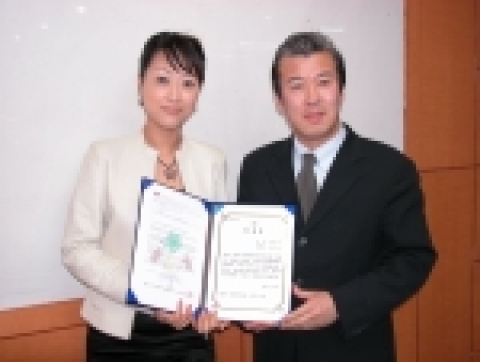 몰디브 관광청 서울사무소 최승무 소장과 선발자 박재즈민(78년생)