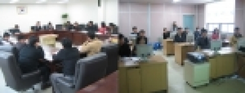 27일, 천안 농업기술센터에서 열린 제 4회 농기업 EC농사랑 월례회 현장, 천안지역 농기업 대표들과 (주)아이티엔씨21 농사랑 관계자들과의 오프라인 모임이 있었다.