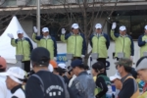 서울국제마라톤 대회 사진