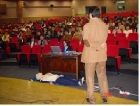 구조구급대원 심폐소생술 교육장면