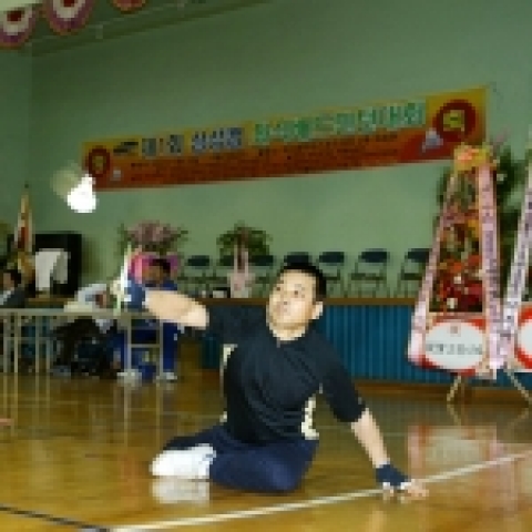 삼성전기 부산사업장, 제1회 삼성컵 좌식 배드민턴대회 개최