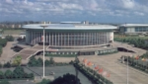 중국 상해 만인체육관