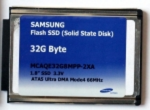 Samsung Launches NAND Flash-based Solid State Disk for Mobile PCs