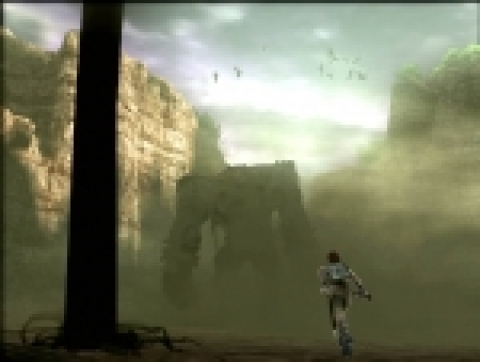 PS2 인기 게임 <완다와 거상>의 게임 화면