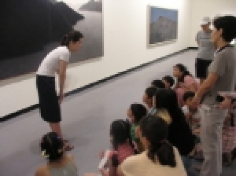 재미있는 그림이야기 교육모습(2005년)