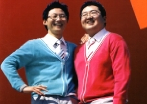 사진 왼쪽이 총학생회장인 김용세 학생이고 오른쪽이 이광호 학생