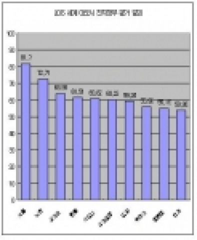 2005 세계 대도시 전자정부 평가 결과
