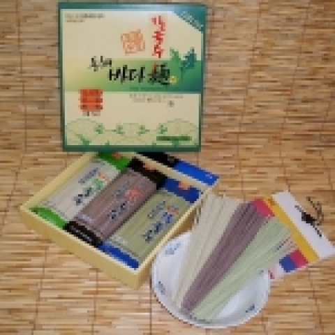 국내산 다시마, 파래, 맛김 웰빙국수, 웰빙칼국수 2종 출시