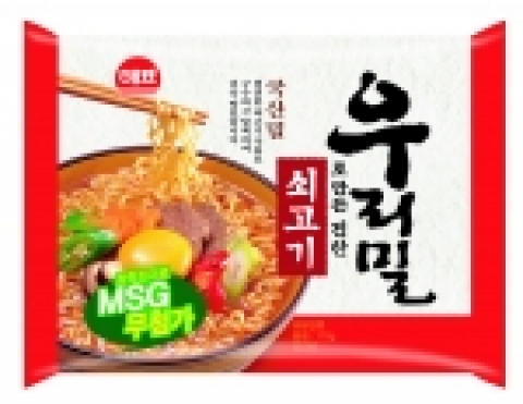신동방은 최근 無MSG(화학조미료)와 국산 우리밀을 사용하여“해표 우리밀라면”2종을 출시했다.