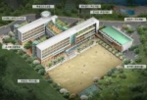 해운대구 센텀고 복합시설(시범사업) 조감도