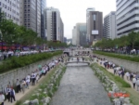2005년 청계천새물맞이 시민걷기