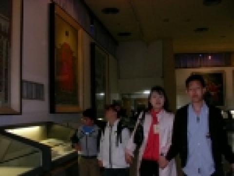 충북제천 청암학교 학생들과의 단체 사진