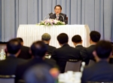 변양균 기획예산처 장관 초청 조찬간담회