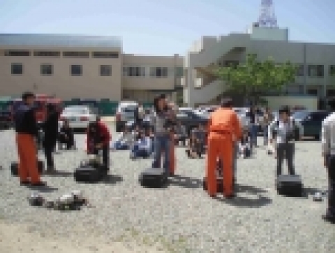 공기호흡기장착 체험