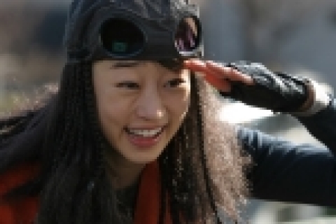 영화 <공필두>에서 오토바이 폭주족으로 대변신한 최여진