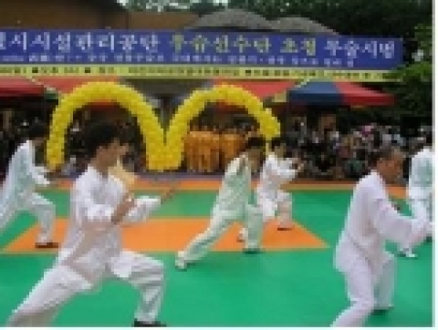 우슈팀 시범공연