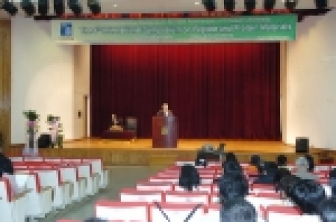 조선대학교 단백질소재연구센터는 ‘제6회 펩타이드·단백질소재 국제심포지엄’을 4월 28일 오전 9시 서석홀 4층 대강당에서 개최했다.