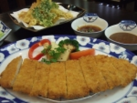일식당 '하루'의 일본식 돈까스 정식