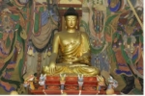 조계사 목석가불좌상